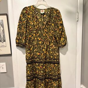 Farm Rio three tiered maxi dress - Sz small